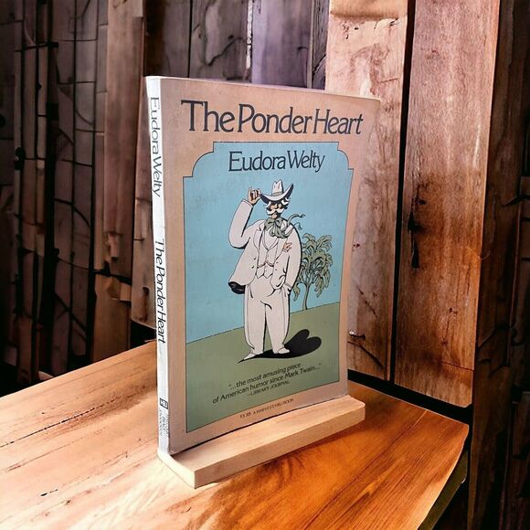 VTG The Ponder Heart Book Novel By Eudora Welty Book Club Read Homeschooling - Picture 1 of 4